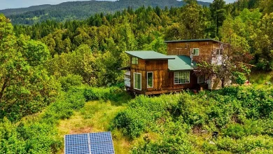 Photo of $200,000 – Peace and Privacy – Solar-Powered 2-Bedroom Cabin on 80 Acres in Hoopa, CA