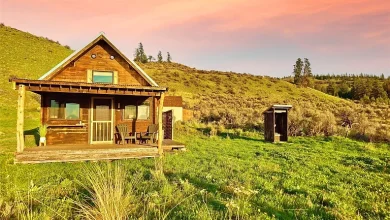 Photo of $179,000 – Furnished Off-Grid Cabin with Mountain Views on 5.09 Acres in Waterville, WA