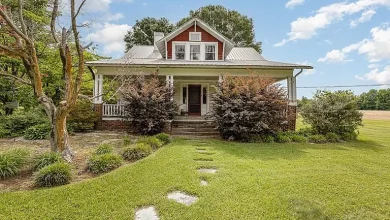 Photo of $240,000 – 6.6 Acres with Farmhouse and Barns in Denton, NC