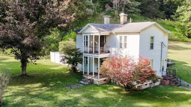 Photo of Historic Appalachian Farmhouse on 50 Acres with Free Gas in Glenville, WV