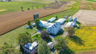 Photo of 82-Acre Historic Farmstead with Federal-Style Home, Multiple Barns & Onsite Auction Opportunity, PA