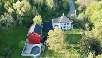 Photo of Elegant Colonial Estate with Airbnb Income Potential on 5.8 Acres in Naples, NY