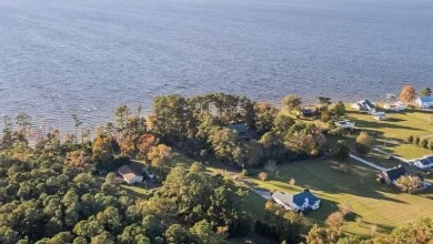 Photo of Waterfront Home on 3.8 Acres with Exceptional Potential in Havelock, NC