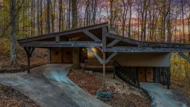 Photo of Secluded Cabin-Style Home Near Center Hill Lake with Wooded Views and Total Privacy