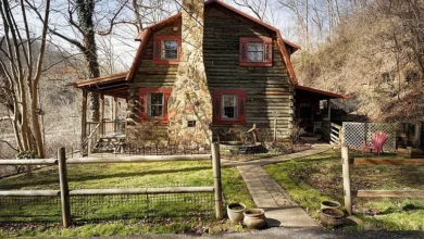 Photo of 2 Acres of Rustic Country Charm in West Virginia – A Peaceful Log Cabin Retreat in Nature
