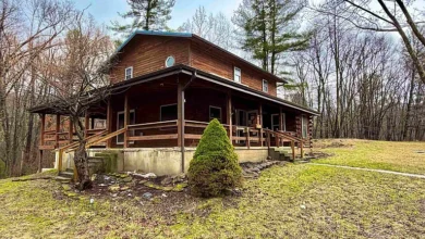 Photo of 15.87 Acres of Peaceful Mountain Living – Charming Log Cabin Retreat in Bruceton Mills, WV