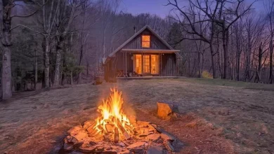 Photo of Storybook 12.9-Acre Mountain A-Frame Retreat in VA – Charming Escape Near Mouth of Wilson, VA