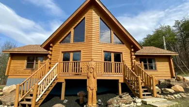 Photo of Breathtaking 42.77-Acre Modern Rustic Log Cabin Retreat in London, KY – A Private Mountain Paradise Full of Adventure