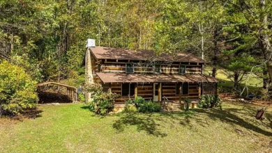 Photo of Tennessee Mountain Retreat on 6.18 Acres Near Mountain City – Rustic Log Cabin with Endless Potential
