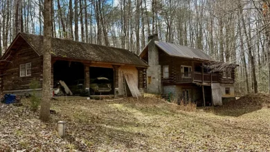Photo of $100.000—5.01 Acres Auction Opportunity in Fredericksburg, VA – Log Home with Garage & Prime Location