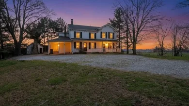 Photo of 2 Acres Farmhouse Retreat in Dry Ridge, KY – Spacious 2-Story Home with Barn & Pool
