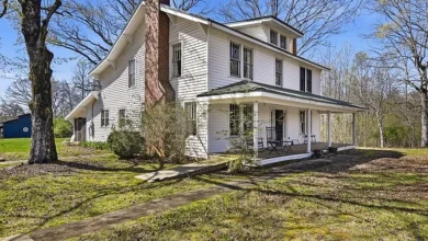 Photo of 21.85 Acres of Historic Farmhouse Living in Westfield, NC – Fully Furnished 1910 Retreat
