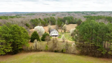 Photo of 13.7 Acres Secluded Fixer-Upper in Palmersville, TN – Private Land with Pond, Rolling Hills & Farm Potential