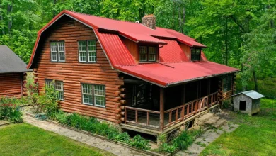 Photo of Rustic Log Cabin Retreat on 10 Acres with Private Wooded Land in KY