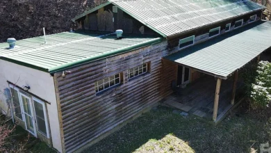 Photo of Mountain Retreat on 12.6 Acres with Creekside Setting in Hot Springs, NC