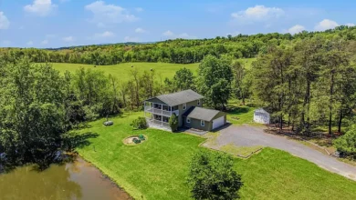 Photo of Pond-Side Country Home on 3.43 Acres with Peaceful Views in Berkeley Springs, WV