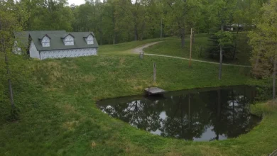 Photo of $249.000 – Massive 4,600 Sqft Home on 24.99 Acres with Ponds & Huge Potential