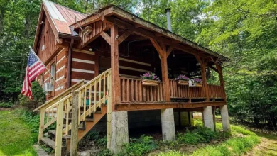 Photo of Rustic Log Cabin on 2.95 Acres with Mountain Charm in Meadow Bridge, WV