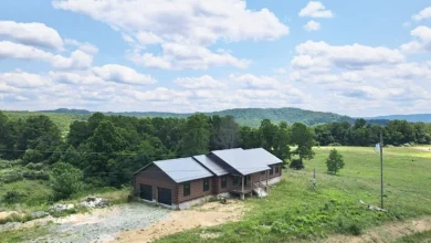 Photo of Log Home Opportunity on 31.66 Acres in Princeton, WV